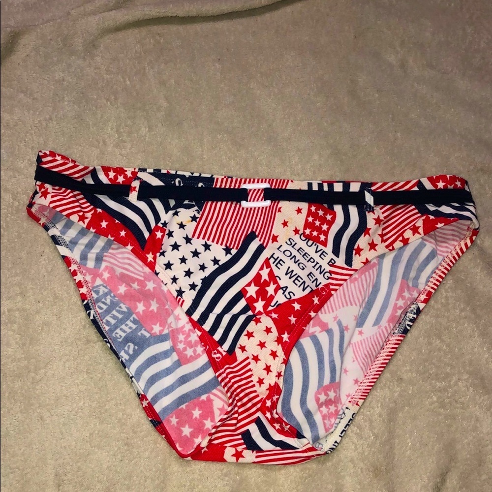Carolina blues flag bikini bottoms